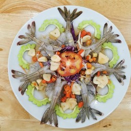 กุ้งแช่น้ำปลา