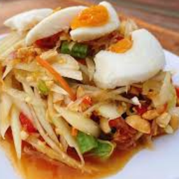 ตำไทยไข่เค็ม