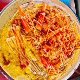 นำ้พริกเผาไก่หยองปูอัดไข่ทาโร่