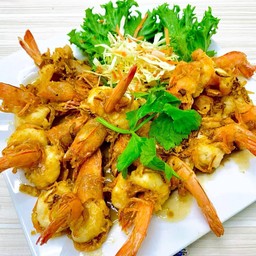 กุ้งทอดซอสมะขาม
