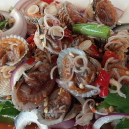 ยำหอยแครง