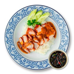 ข้าวหมูแดง