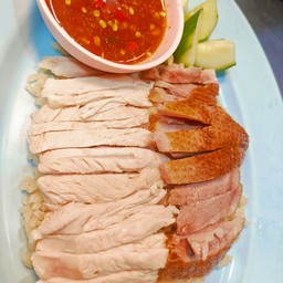 ข้าวมันไก่ + เป็ดพะโล้