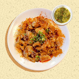 แมงกะพรุนคลุกซอสหม่าล่า แถมน้ำจิ้มซีฟู้ด!