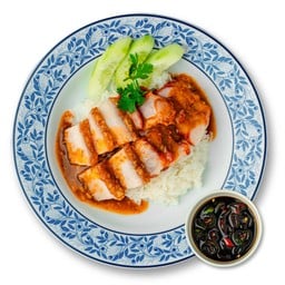 ข้าวหมูกรอบ