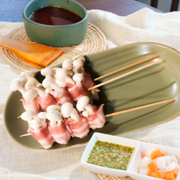 เบค่อนพันเห็ดชิเมจิ