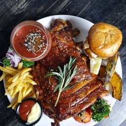 ซี่โครงหมูBBQ