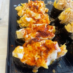 ซูชิไข่หวานสับผงหม่าล่า