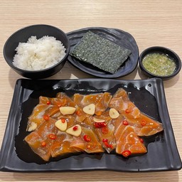 แซลมอนดองซีอิ๊ว