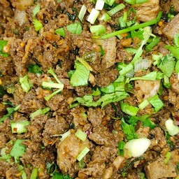 ลาบหมูคั่ว