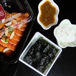 แซลมอนดองเกาหลี Soy Marinated Salmon