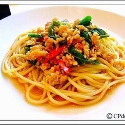 สปาเก็ตตี้ผัดกะเพรา