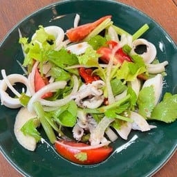 Mg07-ยำปลาหมึก