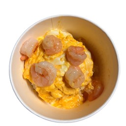 ข้าวไข่ข้นกุ้ง