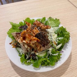 สลัดหนังปลากรอบ