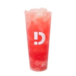 ชาเขียวแตงโมลิ้นจี่ เยลลี่ลิ้นจี่ - Watermelon Lychee GreenTea with Lychee Jelly 