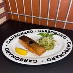 Salmon + Pesto Pasta