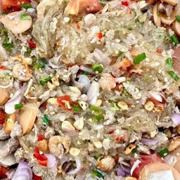 ยำวุ้นเส้นหมูสับโบราณ