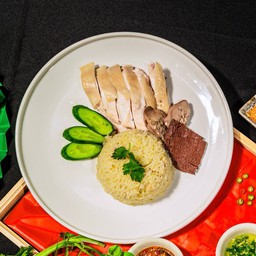 ข้าวมันไก่ต้ม