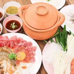 จิ้มจุ่มรวมมิตร หมู+เนื้อ+ทะเล