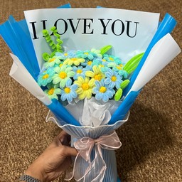 22.ช่อดอกไม้กำมะหยี่