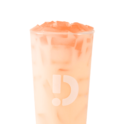 ชานมอู่หลงพีช - White Peach Oolong Milk Tea