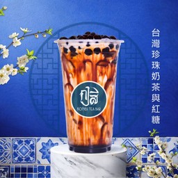 นมสดไข่มุกบราวน์ชูการ์