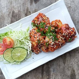 ไก่คาราเกะซอสเกาหลี