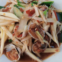 ตำหอยแครง