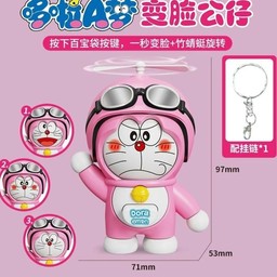 สีชมพู โดเรม่อน เปลี่ยนหน้า สุดน่ารัก