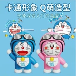 สีฟ้า + สีชมพู โดเรม่อน เปลี่ยนหน้า สุดน่ารัก