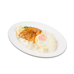 ข้าวหน้าหมูย่างชาชู