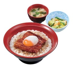 ข้าวหน้าปลาไหลไข่ออนเซ็น และชุดสุดคุ้ม