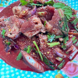 ก้อยจุ่ม (เนื้อสด)