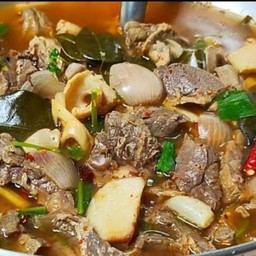 ต้มแซ่บเครื่องในหมู