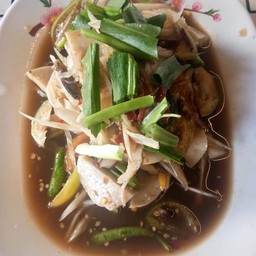 ตำลาวหมูยอ