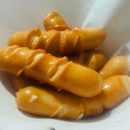 ไส้กรอกหนังกรอบมีชีส