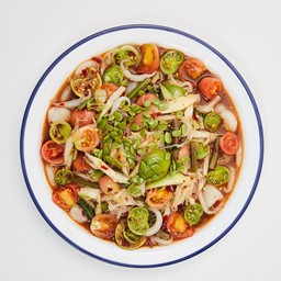 ตำซั่วเส้นผสม เส้นสด เส้นด้องแด้ง เส้นไก่โอ๊ค