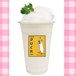 มะพร้าวปั่นนมสด