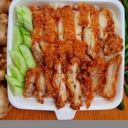 ข้าวมันไก่ทอดโคตรพิเศษ