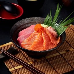 ชุดข้าวหน้าปลาแซลมอนxทูน่า