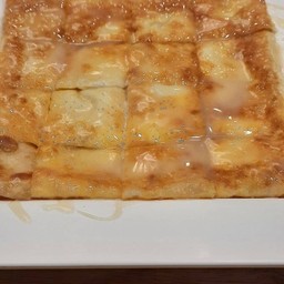 โรตีกล้วย+คาราเมล Roti banana with egg and caramel