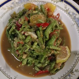 ตำถั่วลาวปลาร้านัวๆๆ