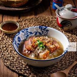 ข้าวต้มน้ำหมูล้วน