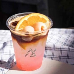 Lychee espresso tonic
