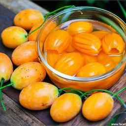 มะปรางลอยแก้ว ถ้วยใหญ่