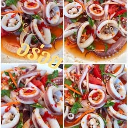 ยำปลาหมึกพิเศษ