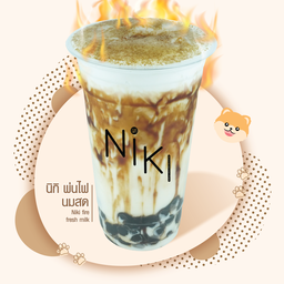 นิกิ ชานมข้าวหอมพ่นไฟ