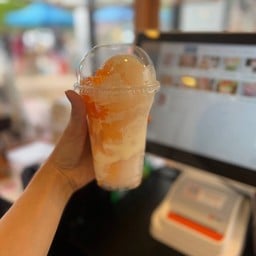 ลิ้นจี่โยเกิร์ตแก้วใหญ่