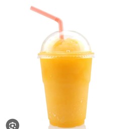 น้ำส้มแมนดารินสดปั่นผสมเนื้อส้ม